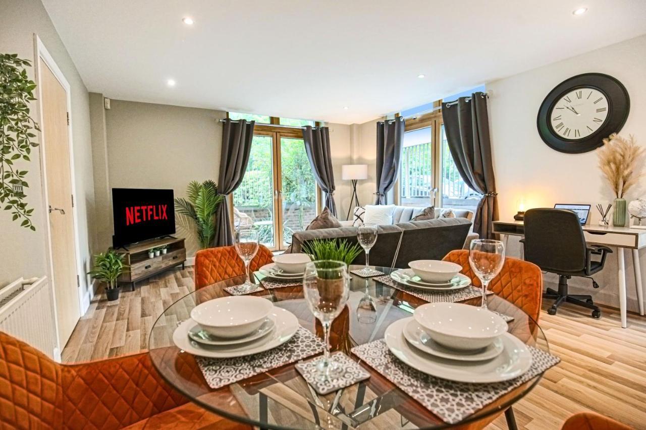 Campbell Park Apartment - City Centre - Free Parking, Balcony, Super-Fast Wifi And Smart Tv With Netflix By Yoko Property Milton Keynes Zewnętrze zdjęcie